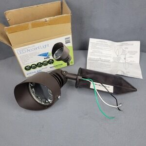 Kichler Design Pro LED Accent Spot Light 16202AZT30 Bronze 120V 3000K Radiax 10°